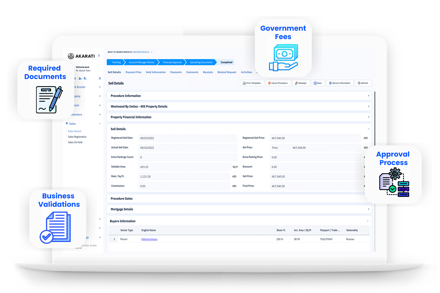 Real-estate management system on the cloud in Dubai